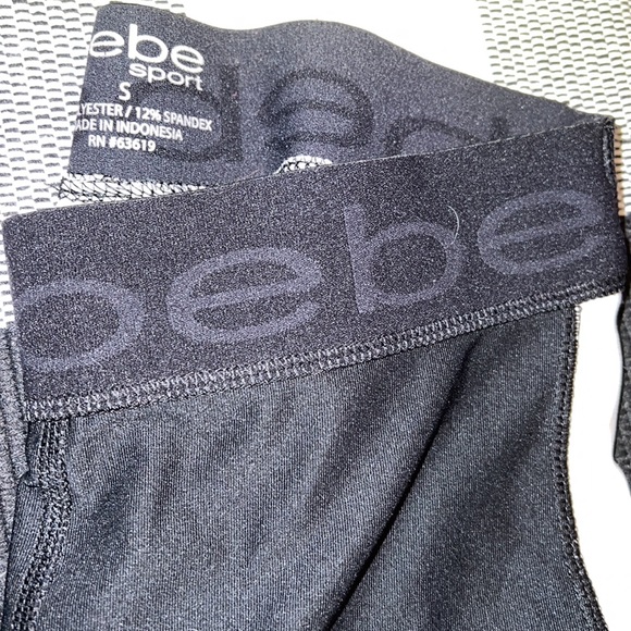 Bebe Sport work out pants; size small; like new - Picture 3 of 7